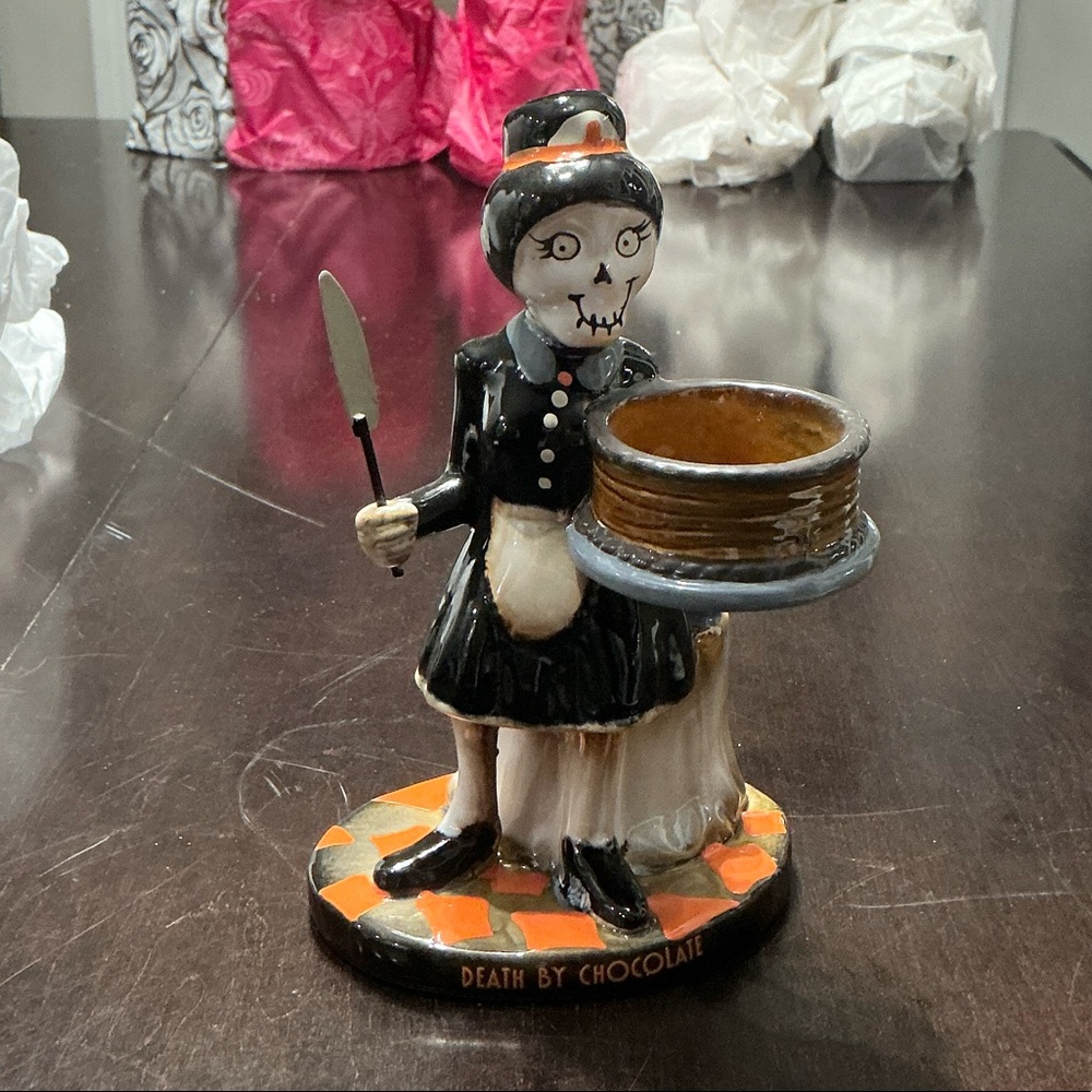 Death by Chocolate Boney Bunch tea light holder by Yankee Candle